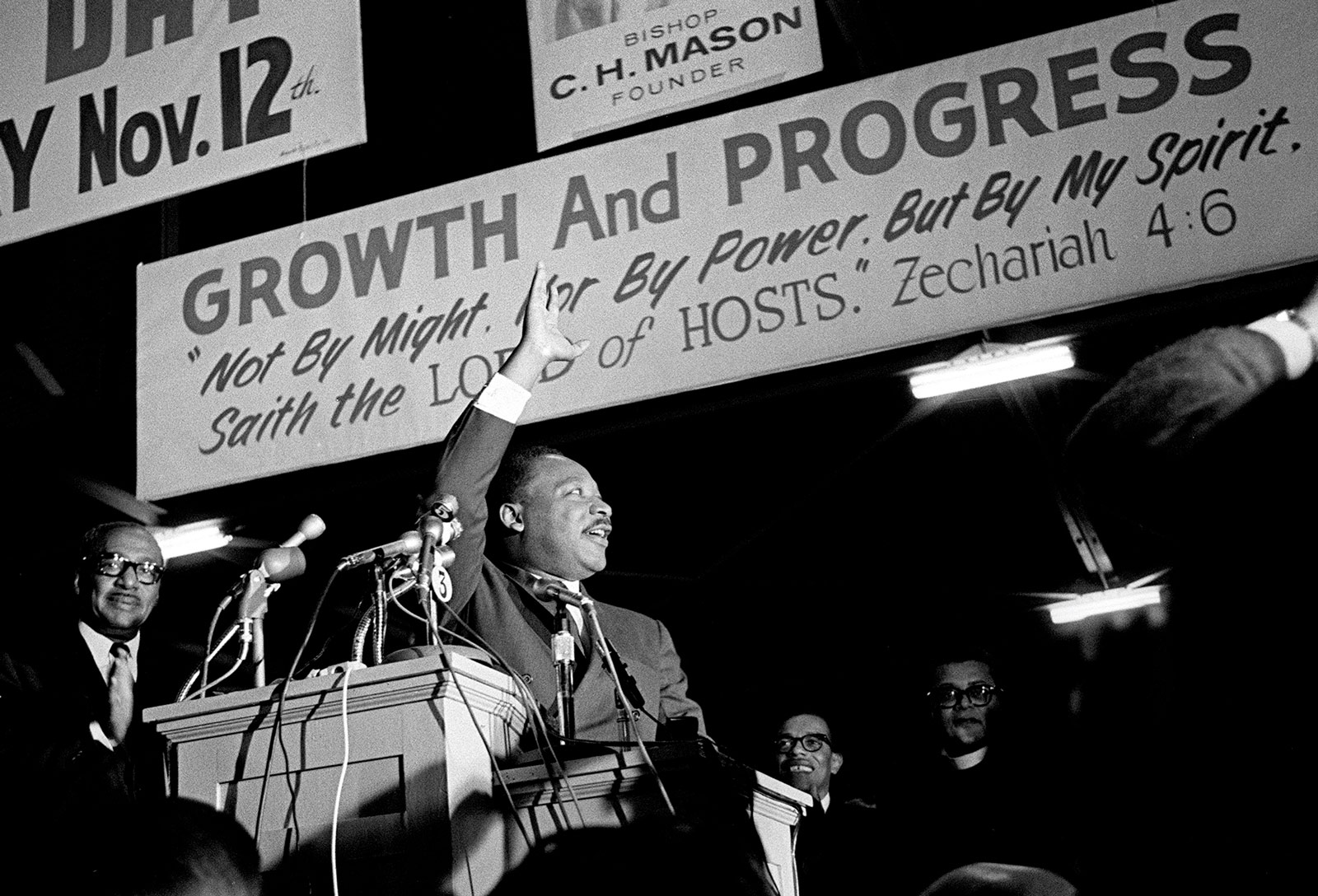 King's last speech in Memphis, Tenn., would later be considered prophetic as he talked about his own mortality and the threats against his life.