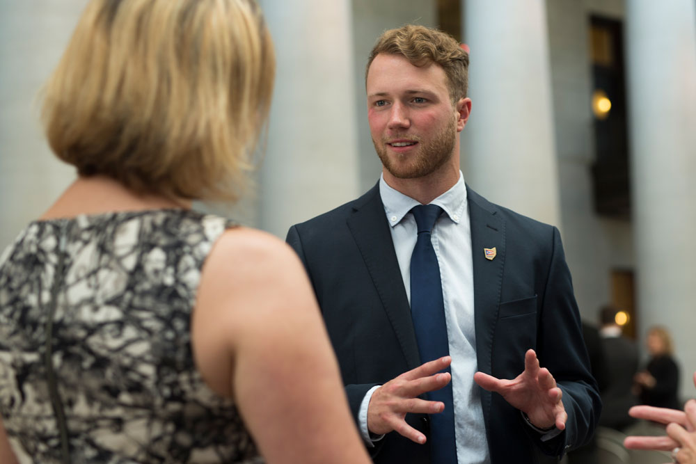 Oliver Reinecke ’19: Connecting a small business to NASA