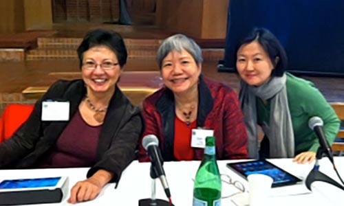 Rita Brock, Nami Kim and Gale Yee 