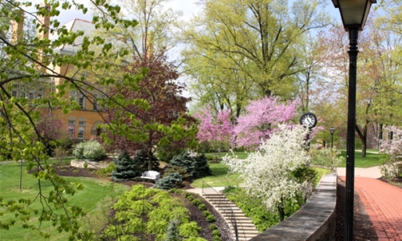 Campus in spring