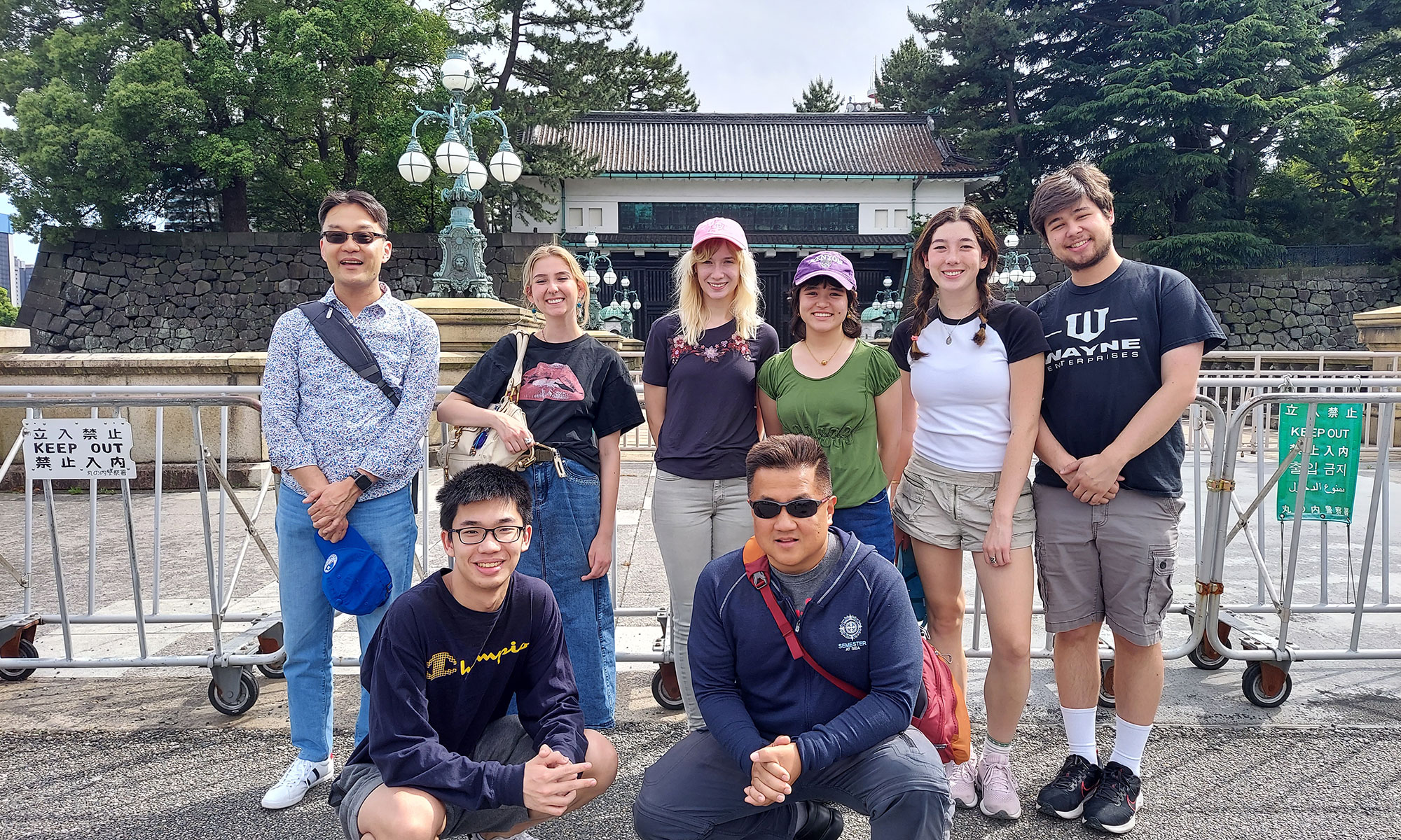 Grace Han ‘24, Lauren Dempsey ‘25, Evan Snively ‘24, and Taku Suzuki 