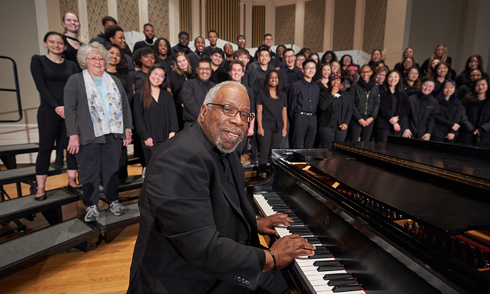 Tim Carpenter and Gospel Choir in Swasey