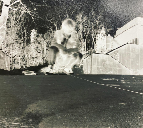 Pinhole camera photograph