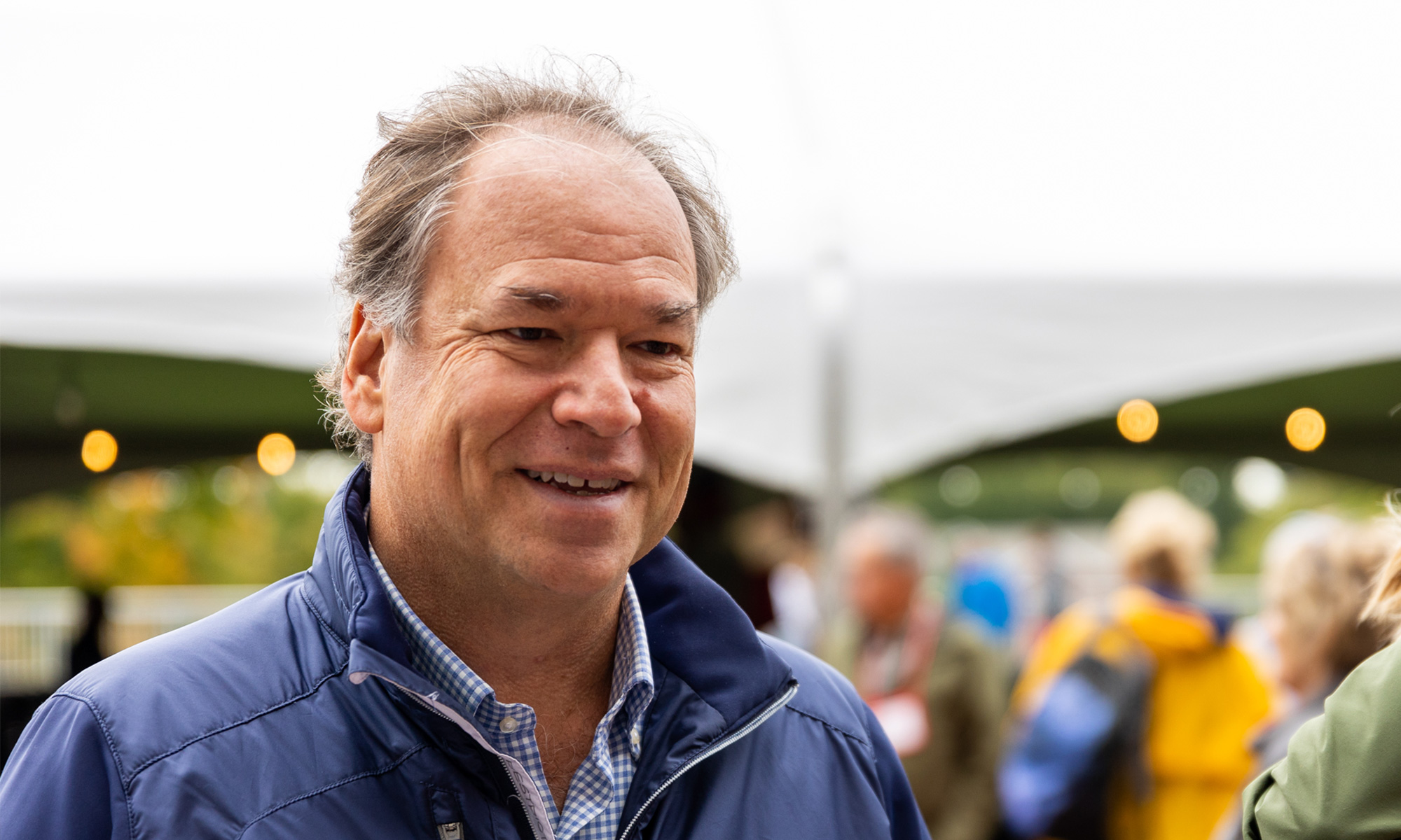 Ross Servick ’91 has played a role in bolstering the legacy families’ function during Big Red Weekend. Photo credit: Patrick DeMichael