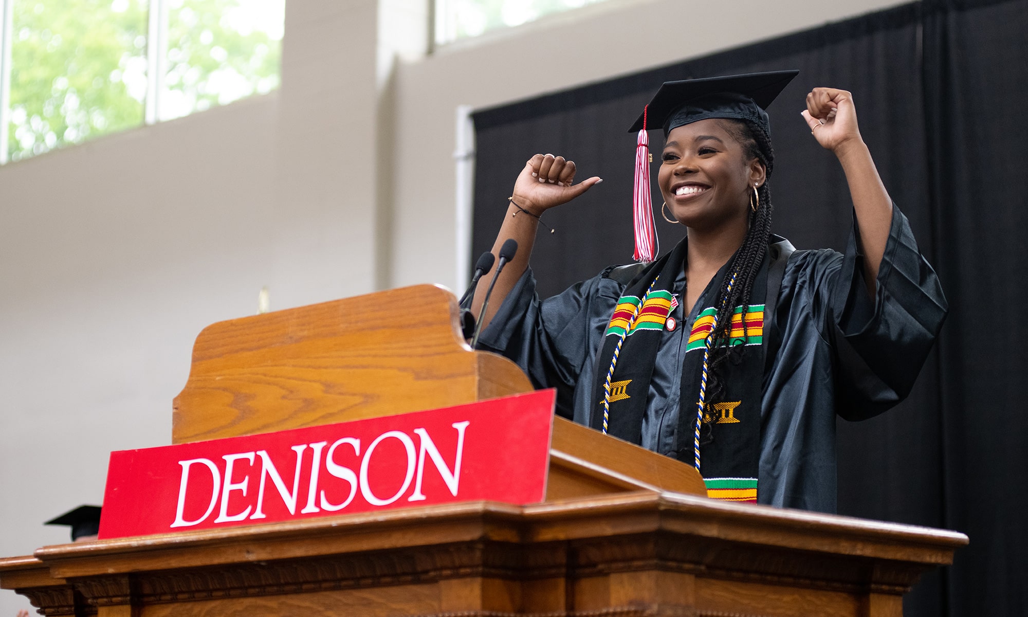 Student Commencement speaker Yaz Simpson