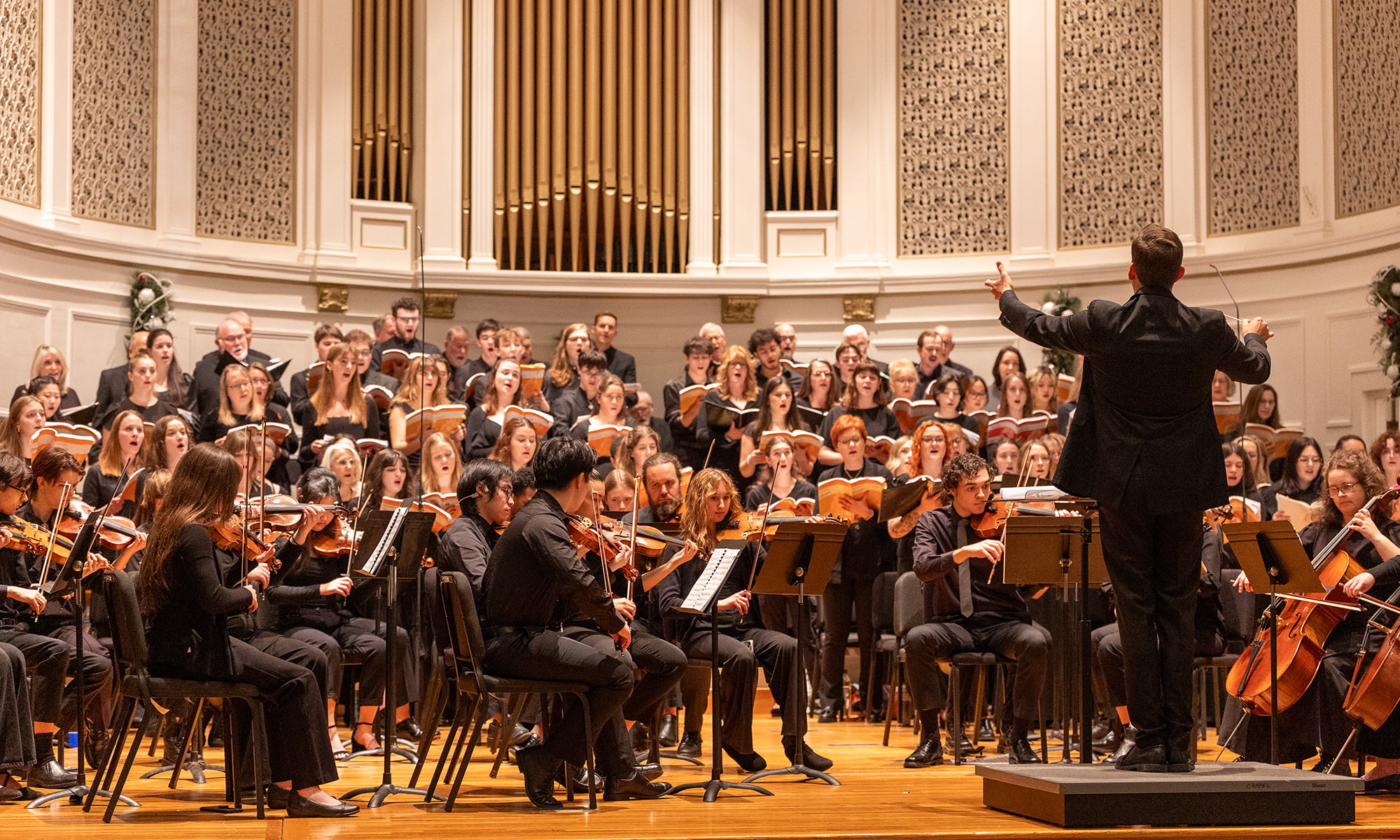 Harris Ipock conducting