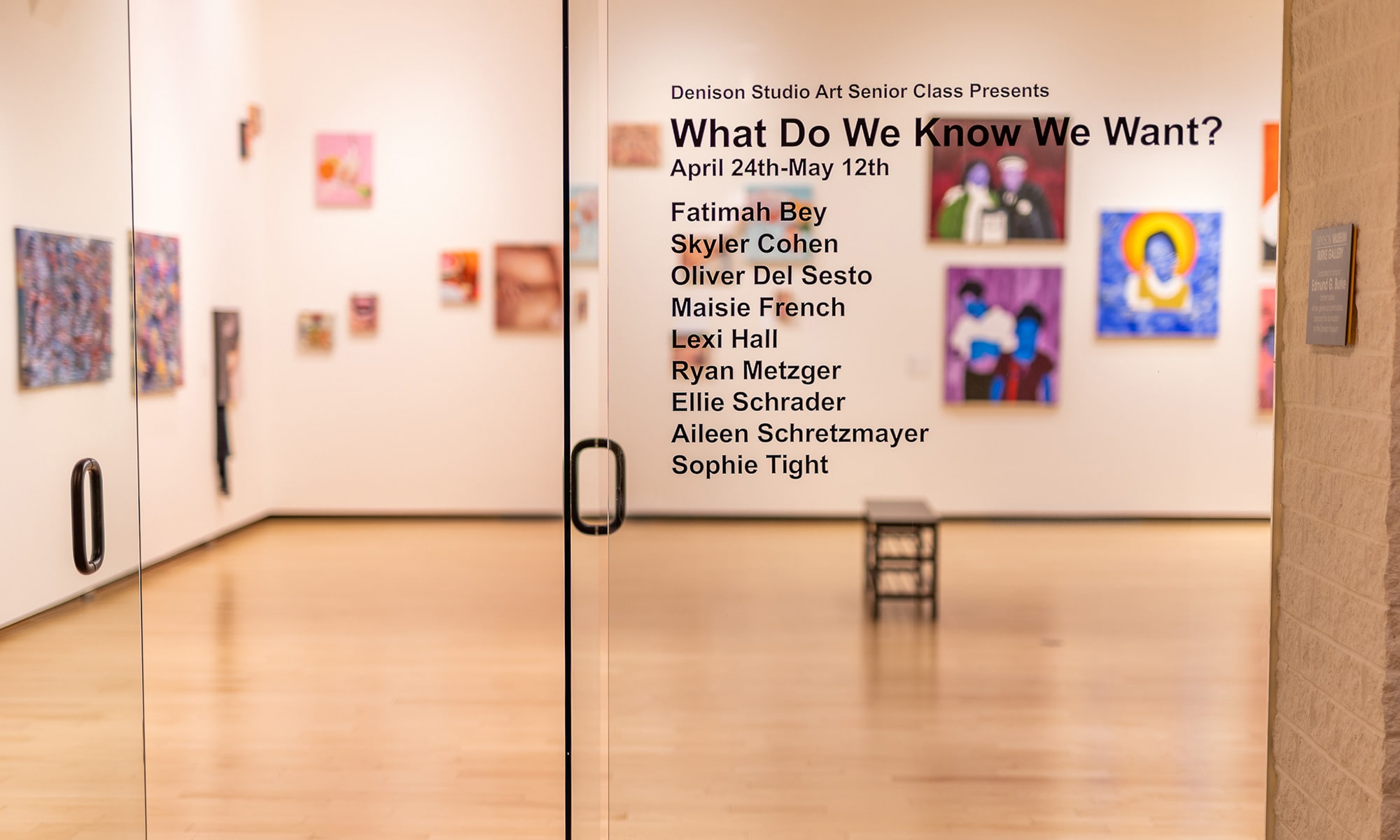 'What Do We Know We Want?' exhibit