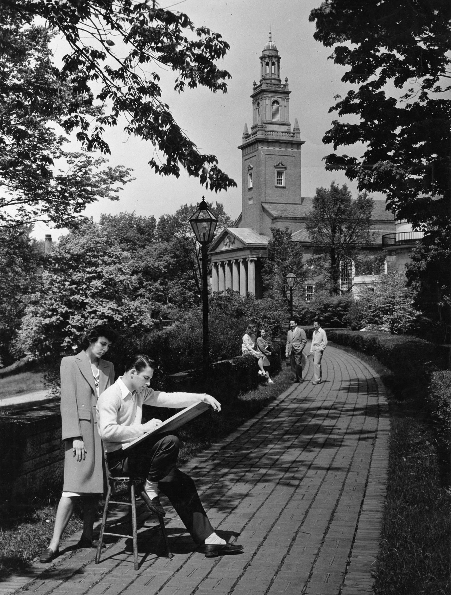 Swasey Chapel in 1946