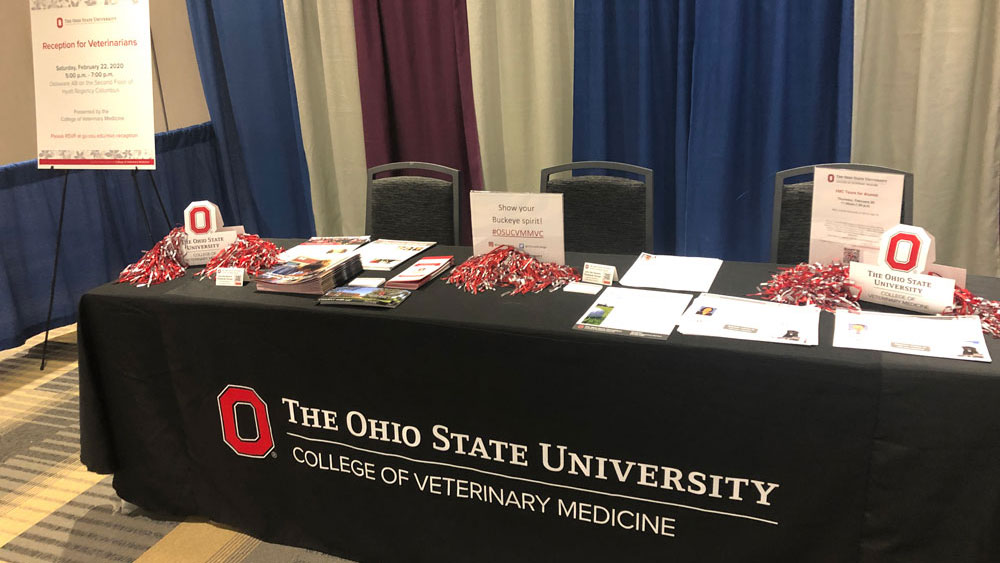 OSU Medicine booth