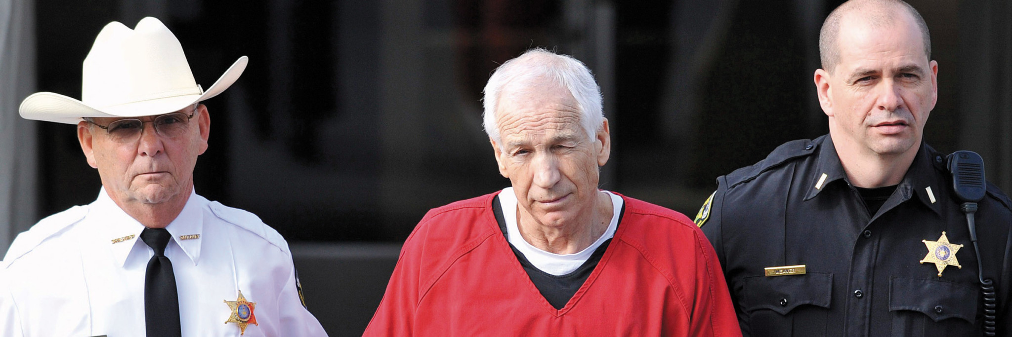 Sandusky was convicted of 45 of 48 counts and Cleland sentenced him to 30 to 60 years in prison—essentially a life sentence for the 68-year-old.