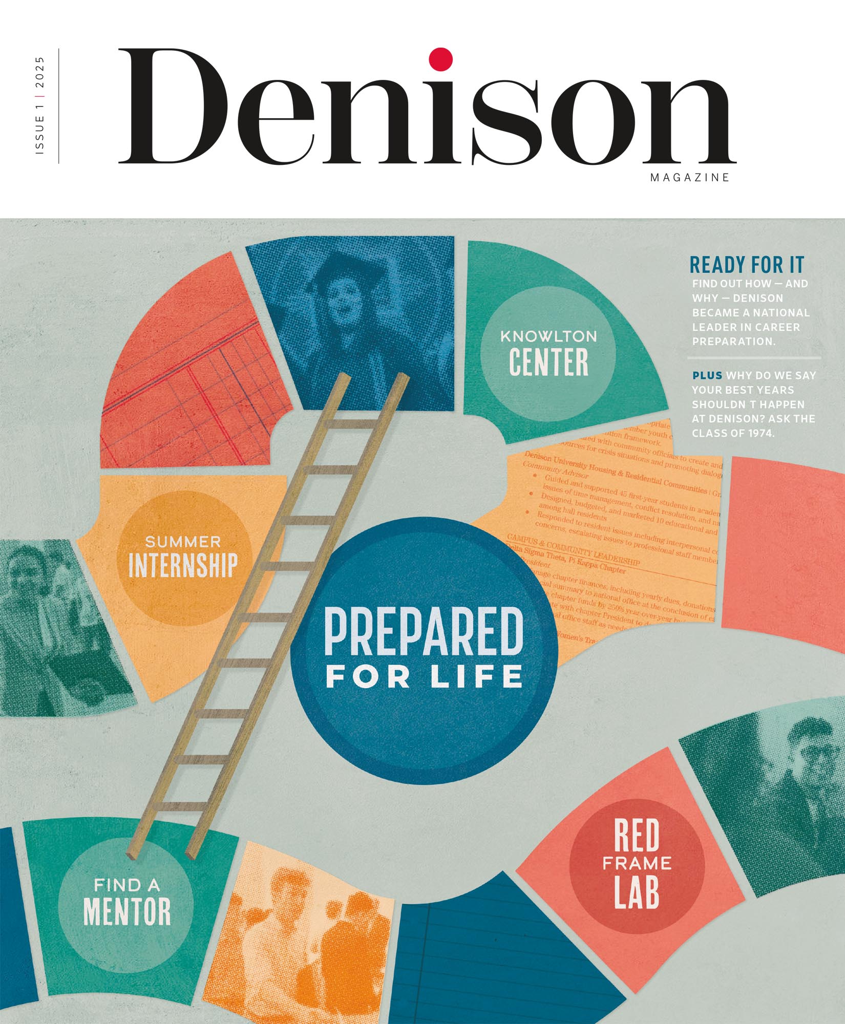 Denison Magazine 2024-25 winter issue cover