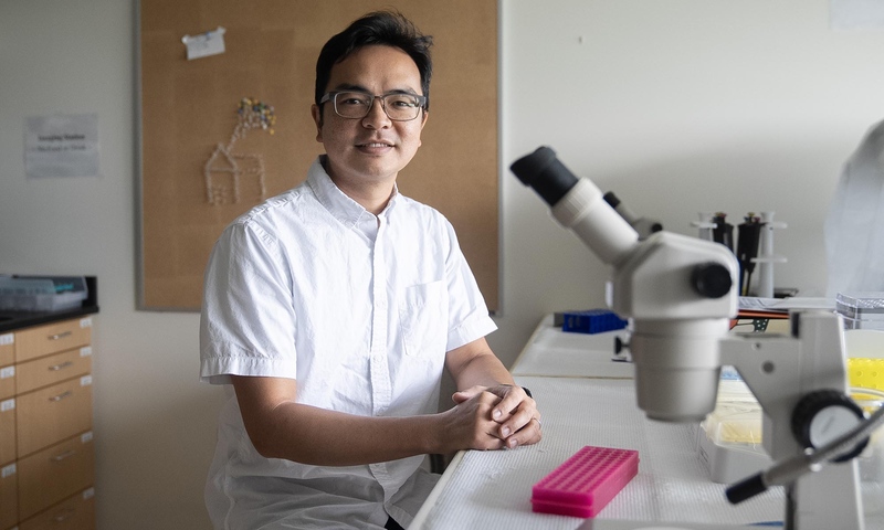 Assistant biology professor Solomon Tin Chi Chak