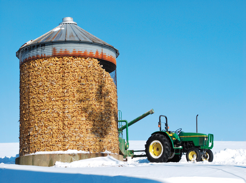 Corn silo, pre-tariffs