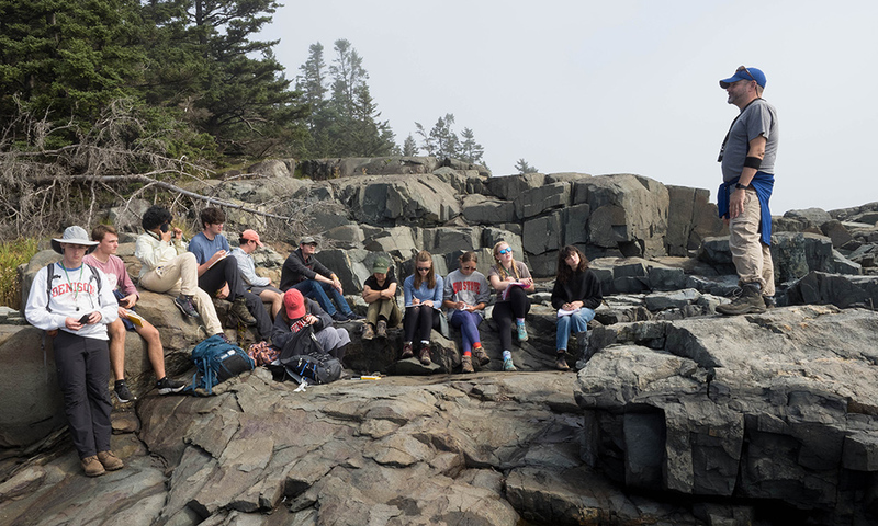 Ironbound Island on the Coast of Maine