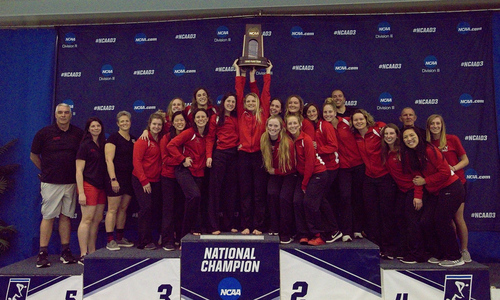 Denison Women's Swimming and Diving Team 2019