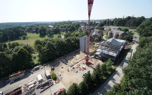 Silverstein Hall Construction