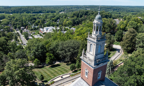 Aerial view of Swasey