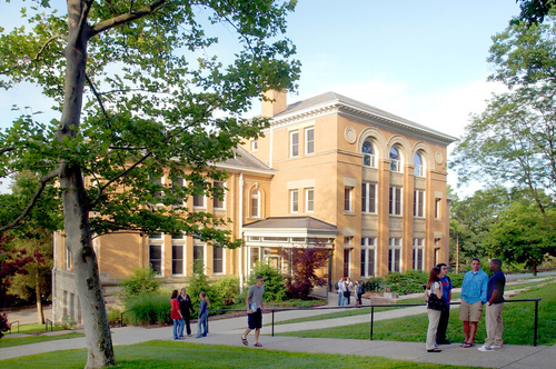 Barney-Davis Hall on Denison's Academic Quad