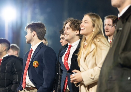 The Hilltoppers singing at groundhogs day