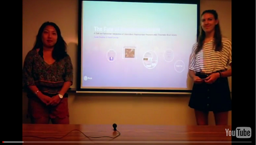 students giving presentation5