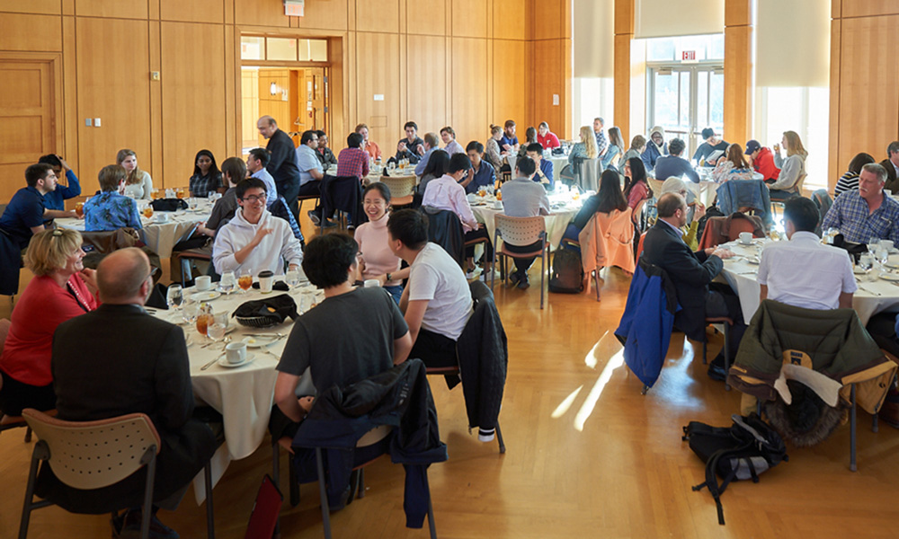 Students and faculty at honors day 2019