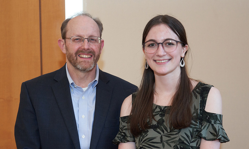 Students and faculty at honors day 2019