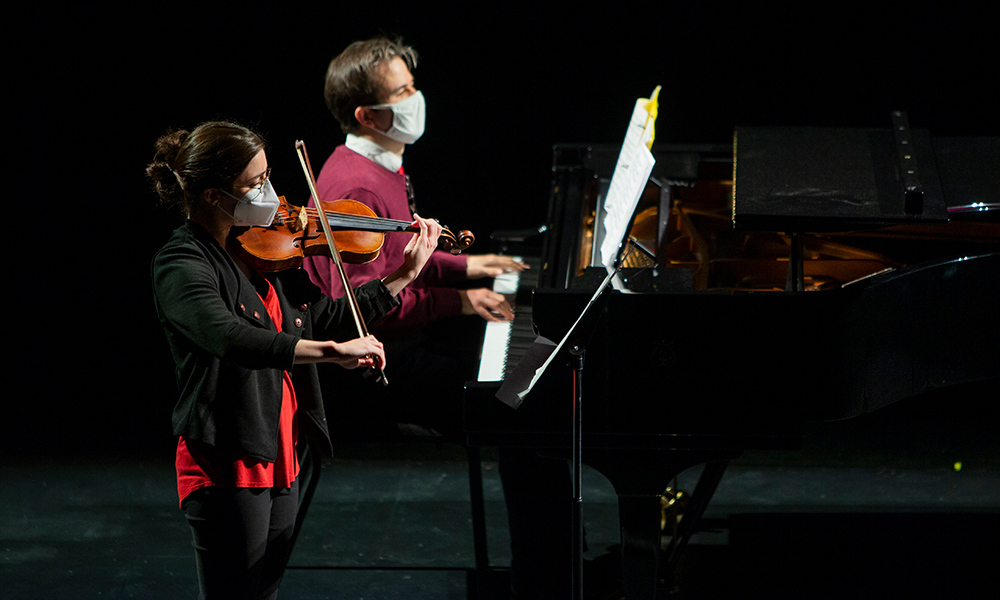 Tejido de Voces rehearsal (photo by Ron Abram)