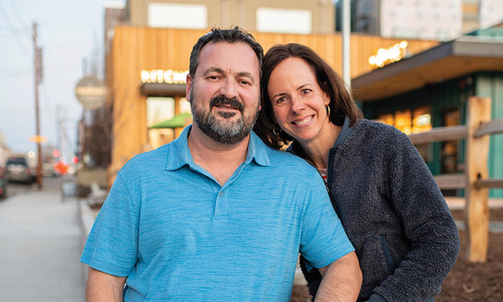 George Gastis ’92, pictured with his wife, Laura Lee Gastis ’91