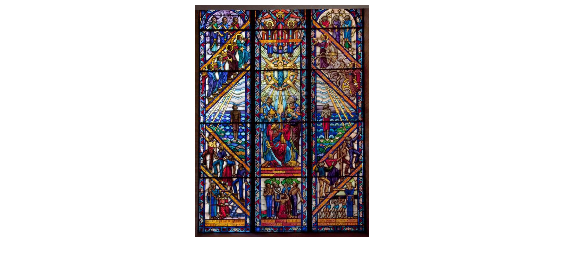 Stained glass window