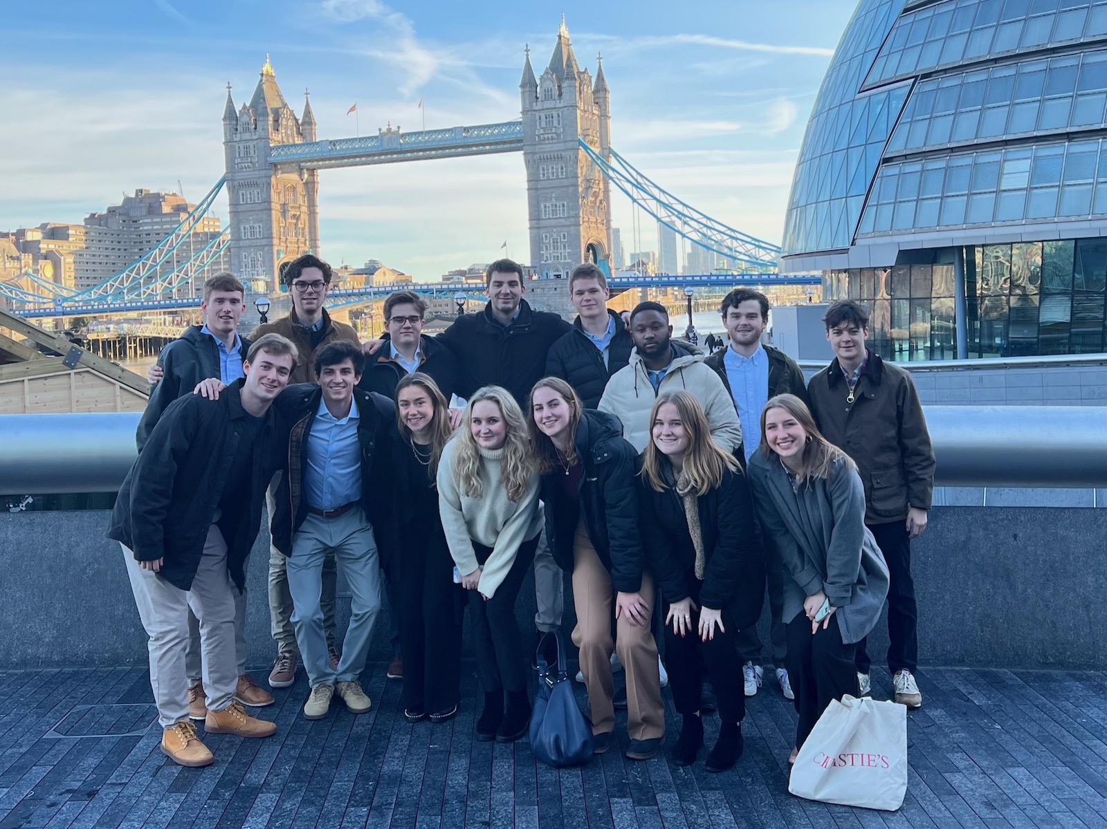 GC London Senior Trip, group photo