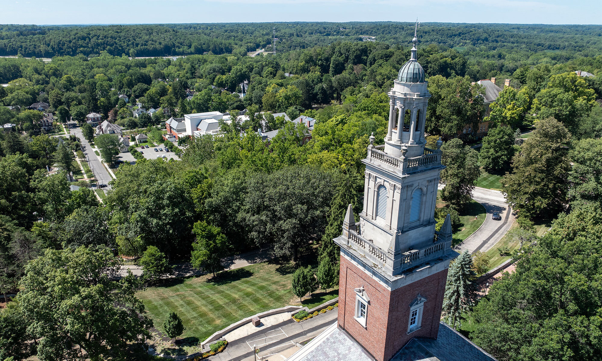 Aerial view of Swasey