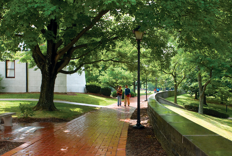 Chapel walk at Denison