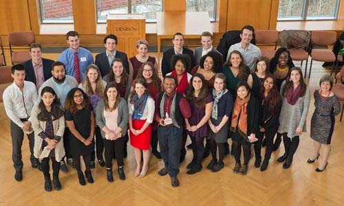 2016 Distinguished Leadership Awards, Student Recipients