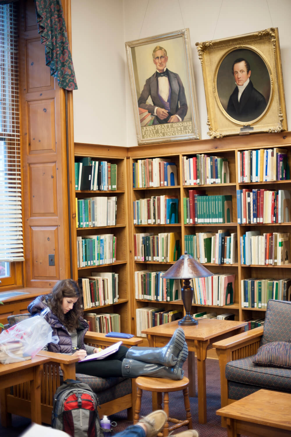 denison library reading room