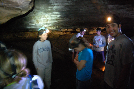 Sameer Baral in Laurel Cave